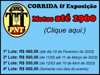 Corrida e Exposição (Motocicletas até 1960)
