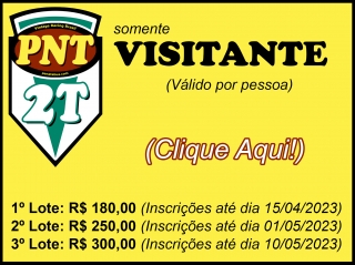 Credencial Visitante (c/ direito a camping)