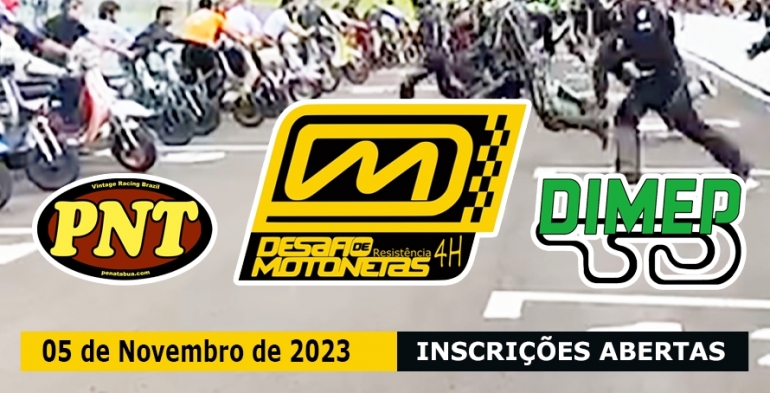 DMR4H - Desafio de Motonetas - ResistÃªncia 4 Horas